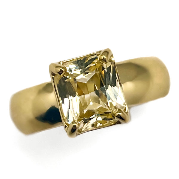 Oocha Mani - Yellow Sapphire Ring for Brihaspati (Jupiter)